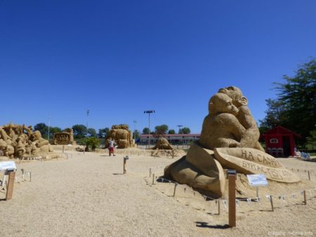 Фестиваль песчаных фигур в Бургасе