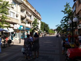 Центральная улица Поморие