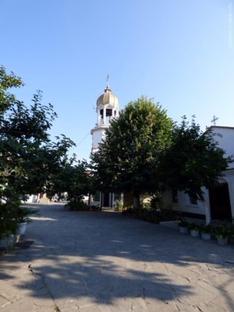 Территория мужского монастыря в Поморие