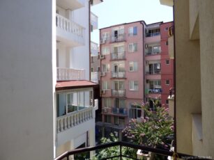 Вид с балкона гостиницы в Несебре