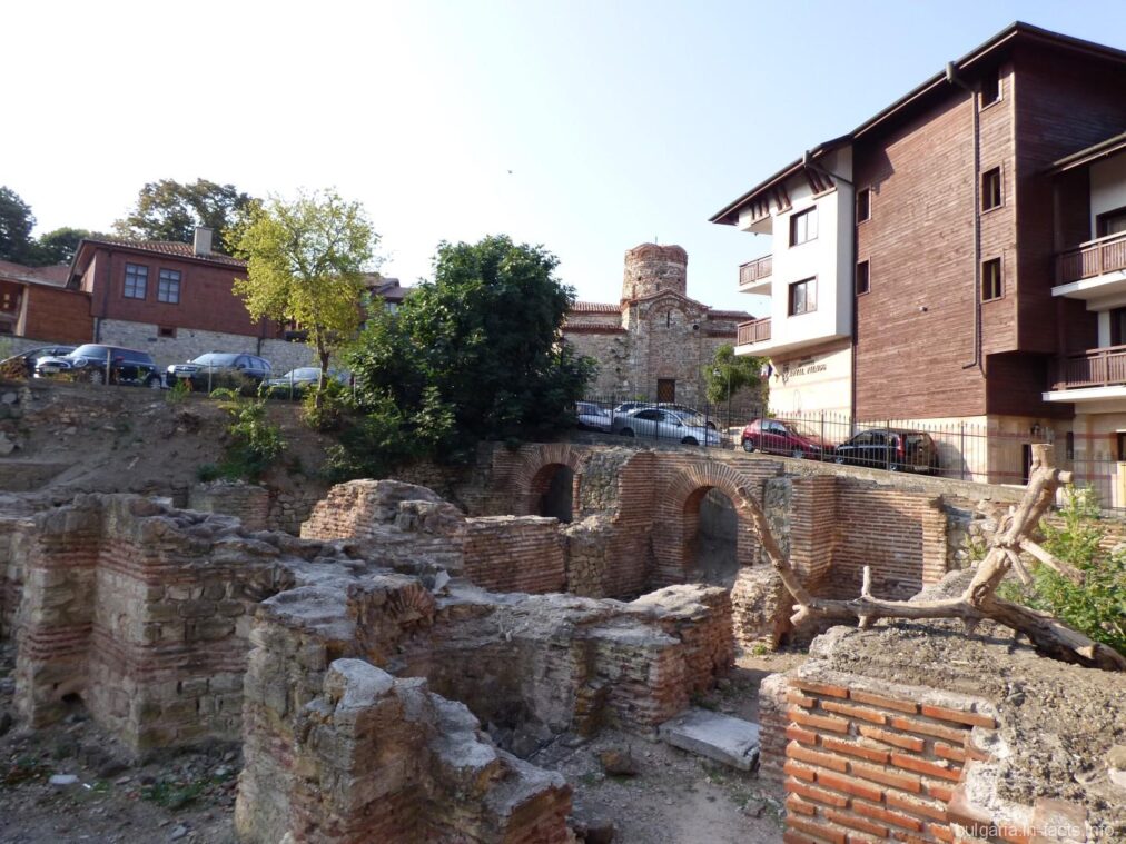 Развалины ранневизантийских терм