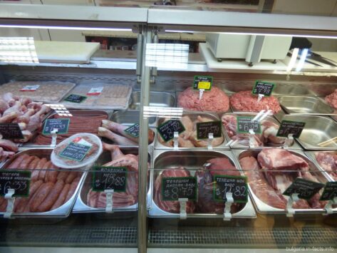 Стоимость мяса в Несебре