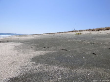 Лечебный черный песок в Помории