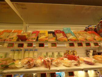 Сандвичи в супермаркете Болгарии